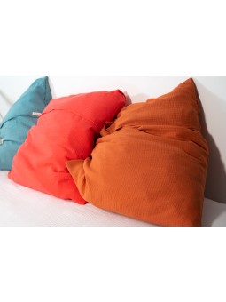 Housse de coussin en double...